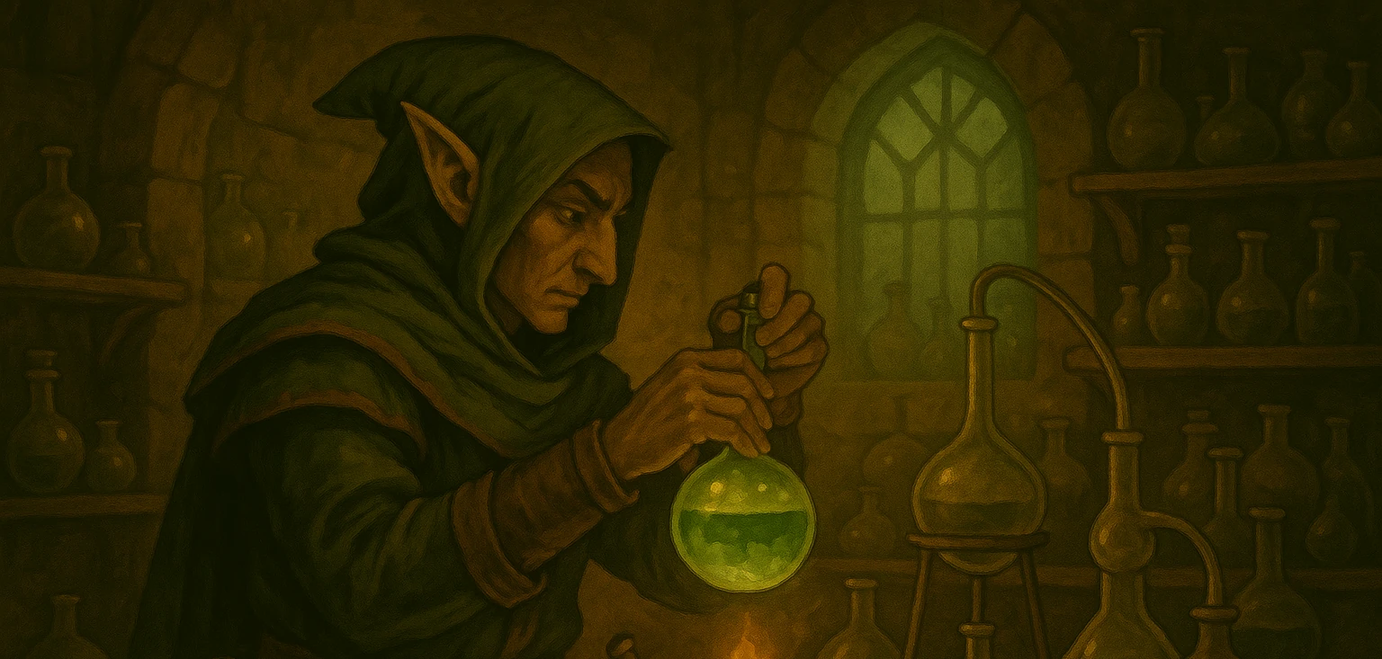 Stylizace alchymisty